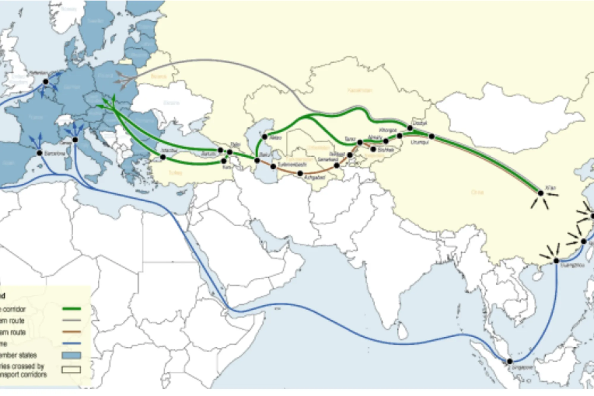 Exploring Alternative Cargo Routes