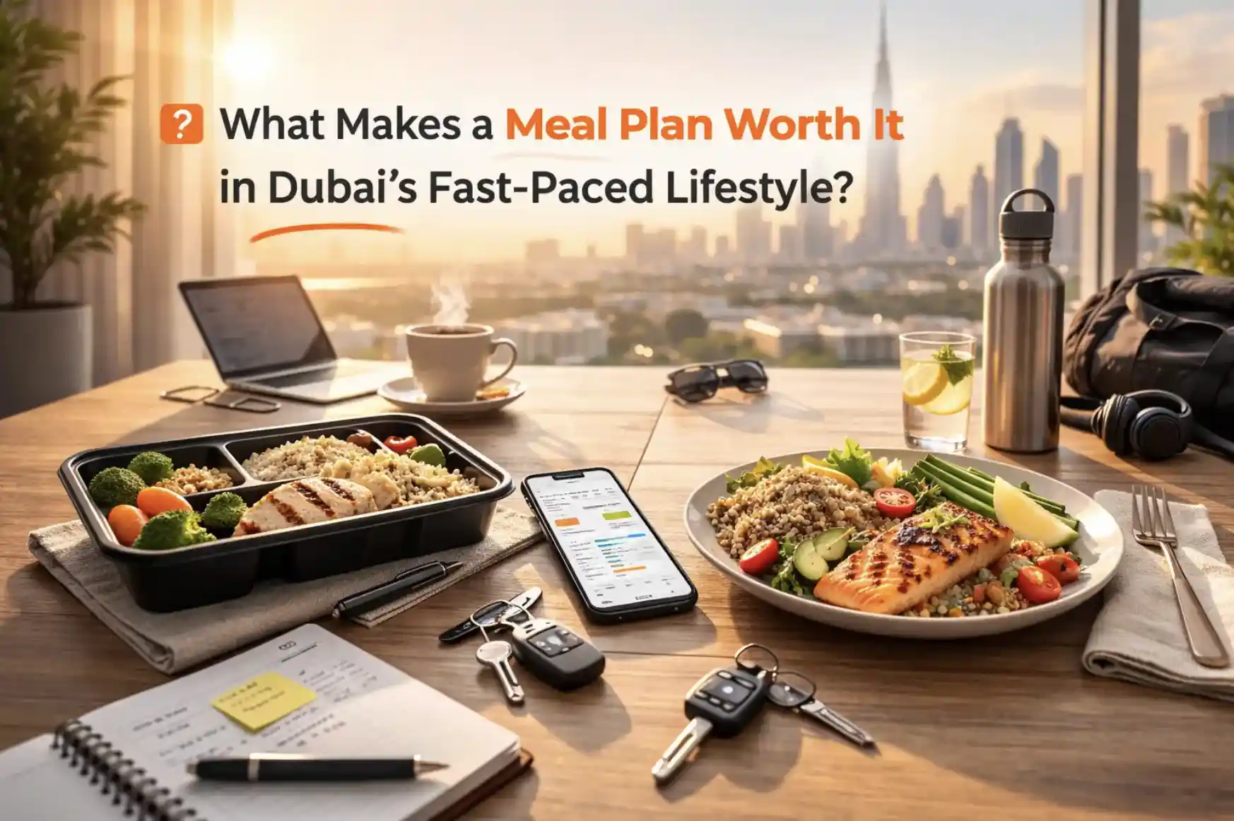 What makes a meal plan “worth it” in Dubai’s fast-paced lifestyle?