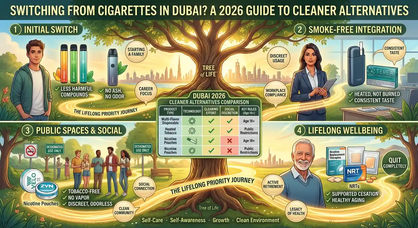 Switching From Cigarettes in Dubai